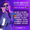 Conoce las fechas de los conciertos de Marc Anthony en Europa