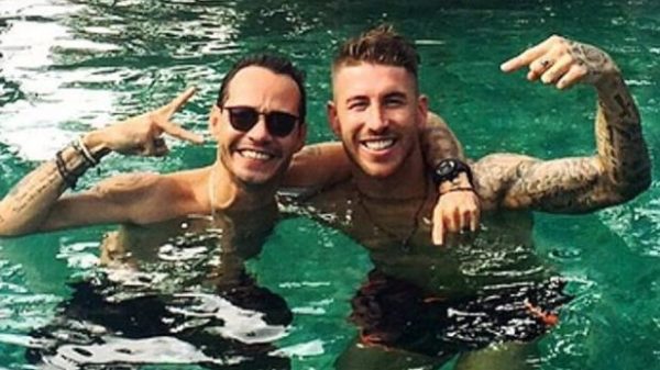 Marc Anthony y Sergio Ramos ahora son panas y socios