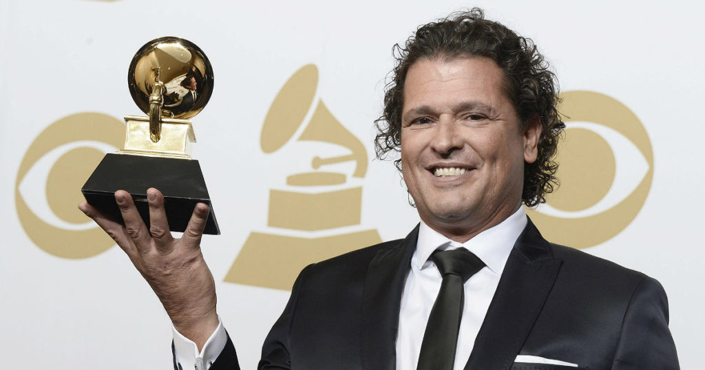 Carlos Vives pasó por alto a Shakira cuando recibió el Grammy