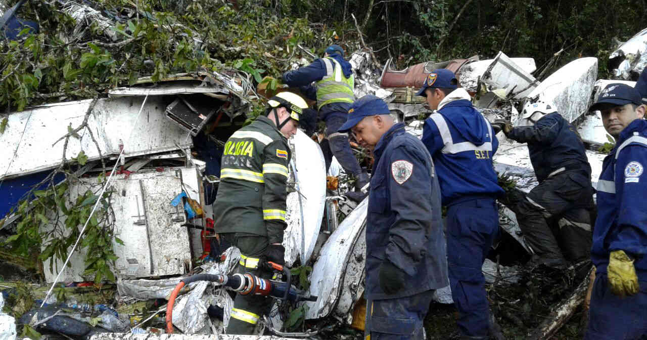 Así están los sobreviviente del accidente aéreo del equipo de fútbol Chapecoense