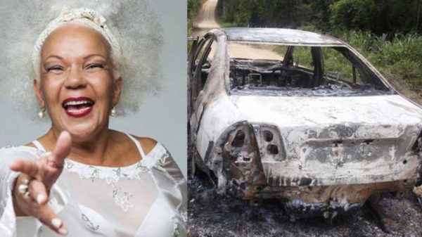 A la cantante de la "Lambada" la quemaron viva en su coche