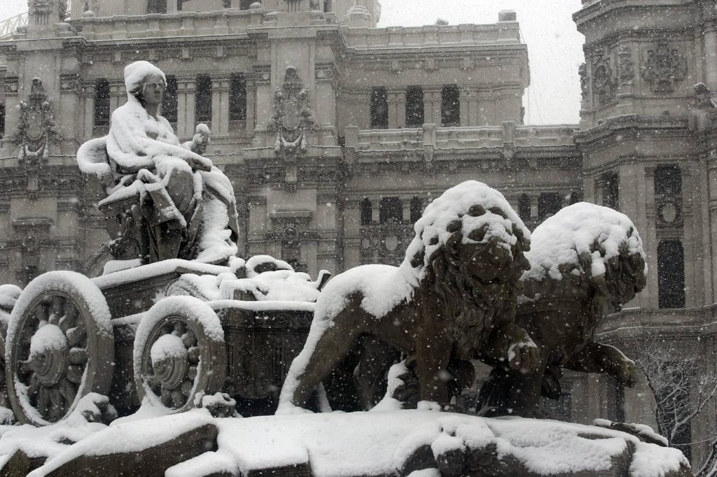 Abríguese bien porque el frío le congelará hasta los huesos