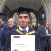 Peruano se gradúa con honores en la Universidad de Manchester
