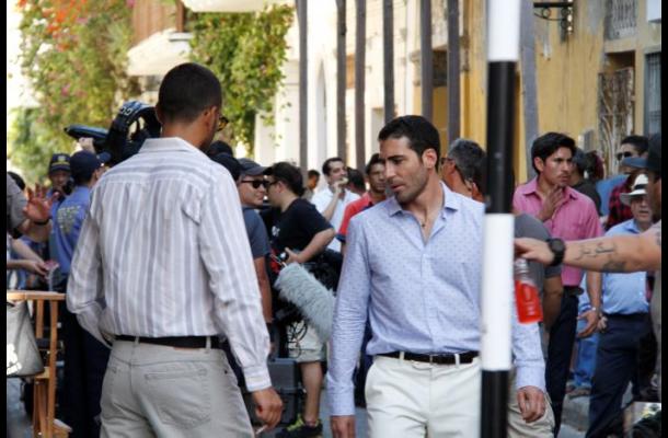 Miguel Ángel Silvestre está en Cartagena de Indias grabando "Narcos"
