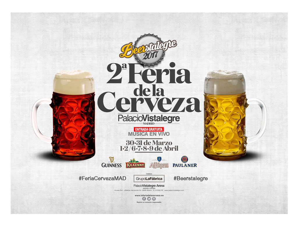 Regresa la segunda edición de la Feria de la Cerveza, Beerstalegre 2017