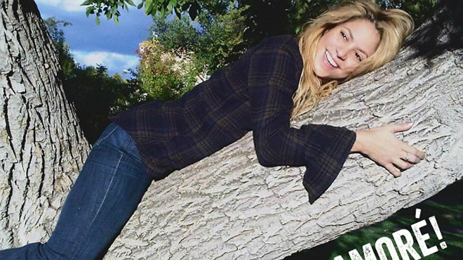 Shakira celebra el éxito de "Me enamoré" con una foto cómica en su Instagram