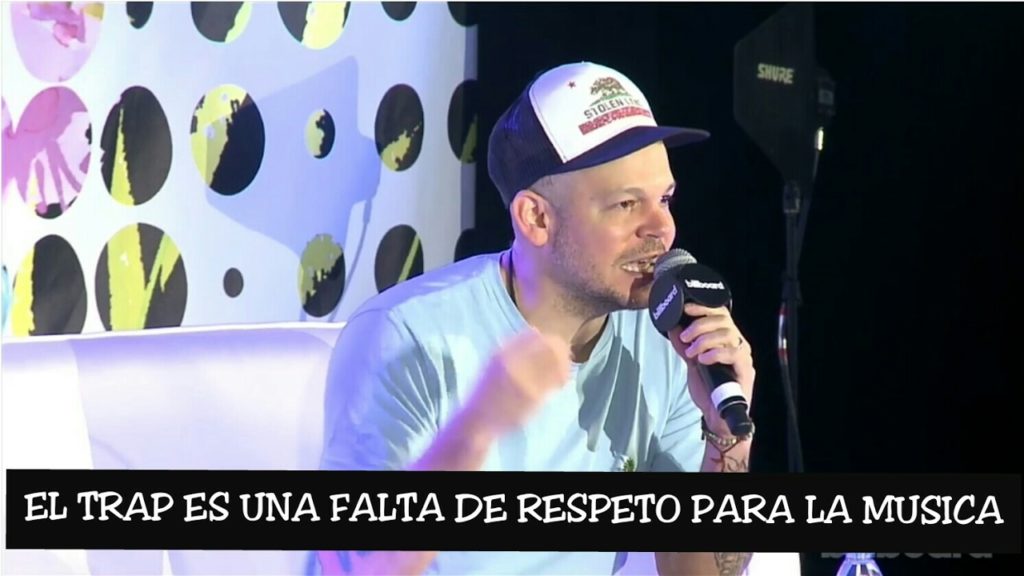Residente en la conferencia de los Billboard: "La música de ahora es pura música chatarra"