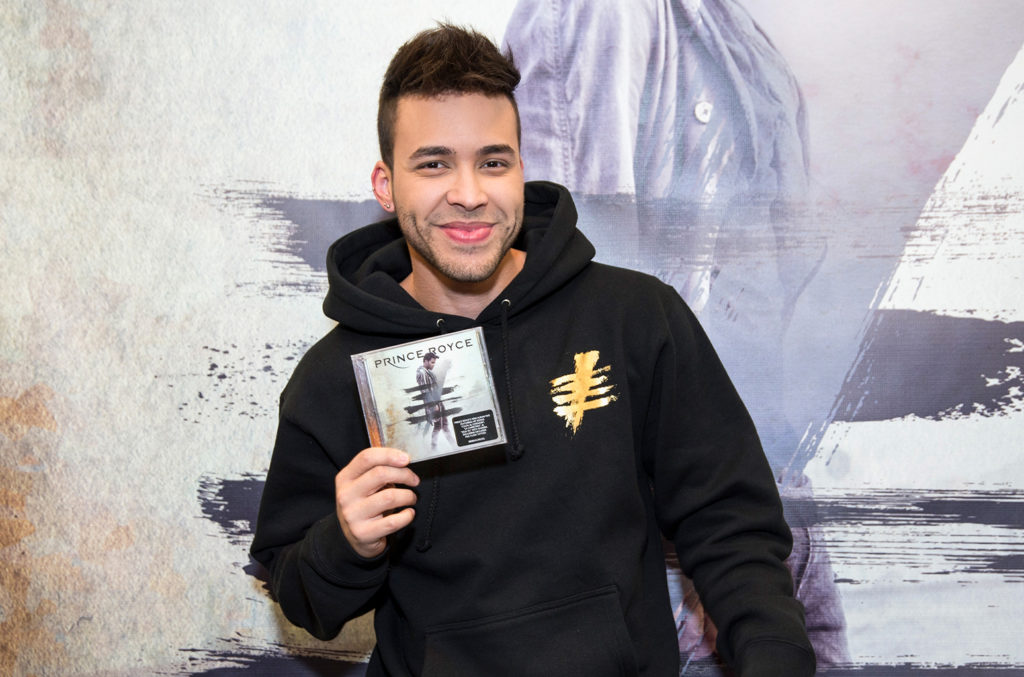 Prince Royce firmará discos este viernes en Madrid