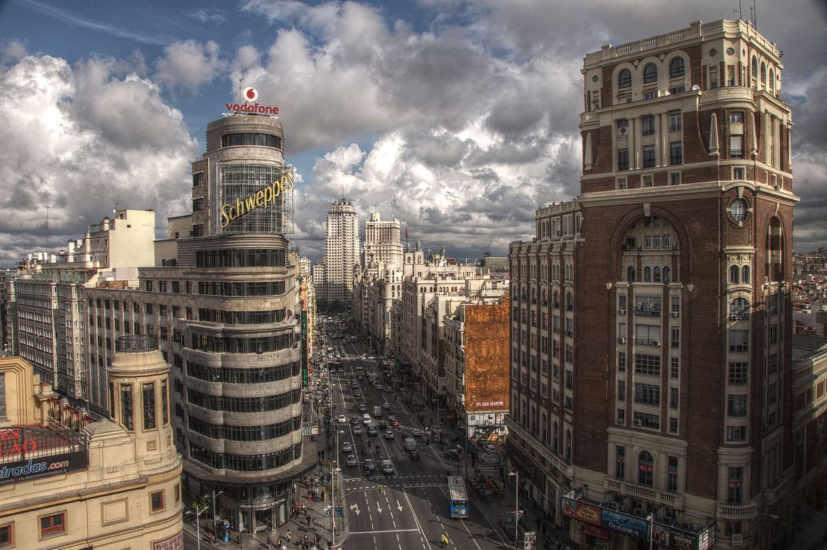 La Gran Vía de Madrid será peatonal en Navidad