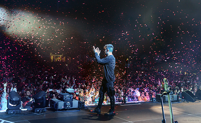 Juanes triunfa en el Wizink Center de Madrid a ritmo de rock, cumbia y pop