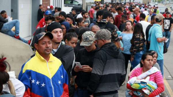 EEUU anuncia USD 2,5 millones para refugiados venezolanos en Colombia