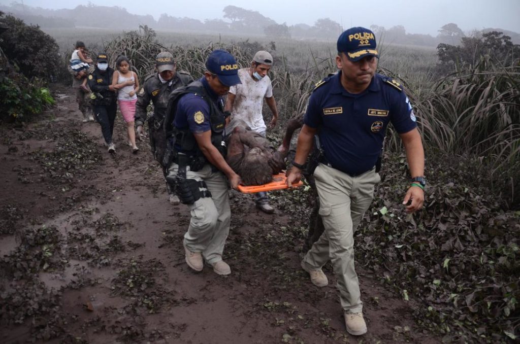 El Volcán de Fuego de Guatemala mató a más 25 personas