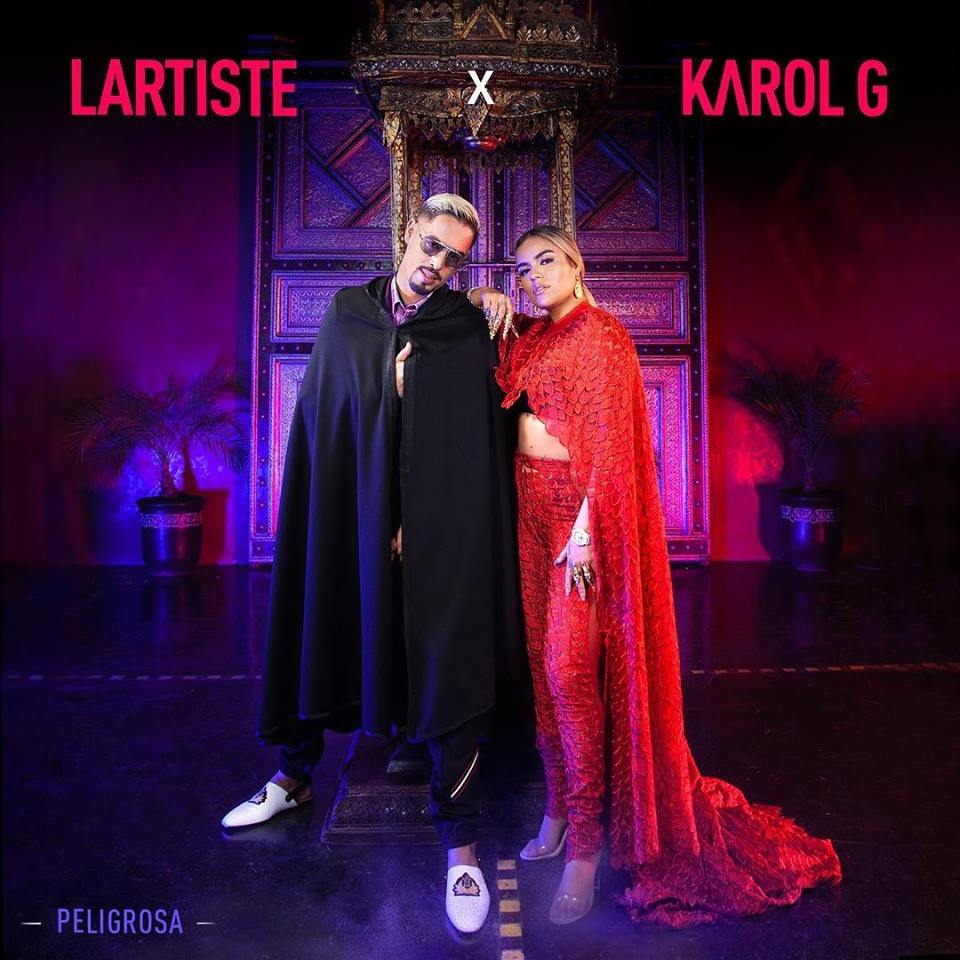 Lartiste y Karol G estrenan “Peligrosa”, otro exitazo en la carrera de ambos artistas