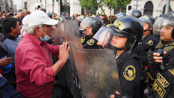 Protestas en Perú.- Europa Press/Contacto/Carlos Garcia Granthon