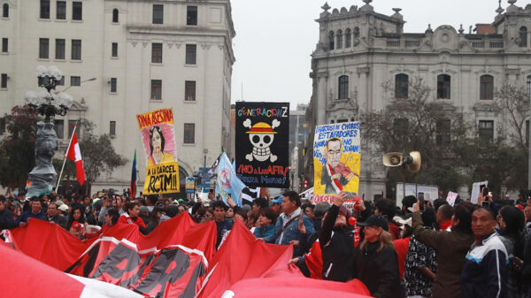 Manifestación contra el Gobierno de Perú en la capital, Lima- Europa Press/Contacto/Mariana Bazo
